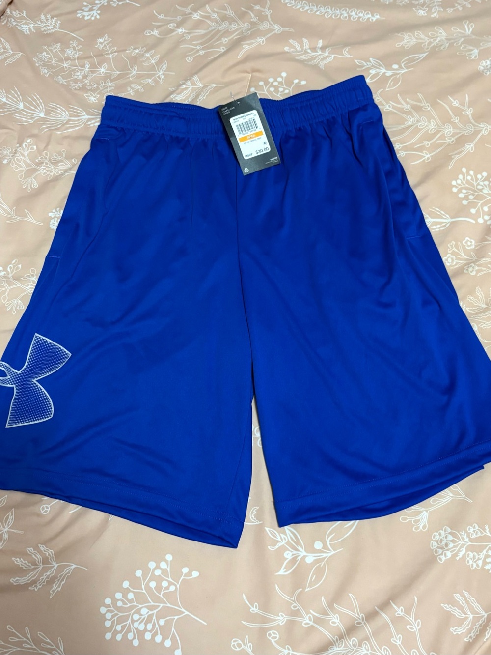 Under Armour Men’s Royal/Blue Performance Athletic Shorts